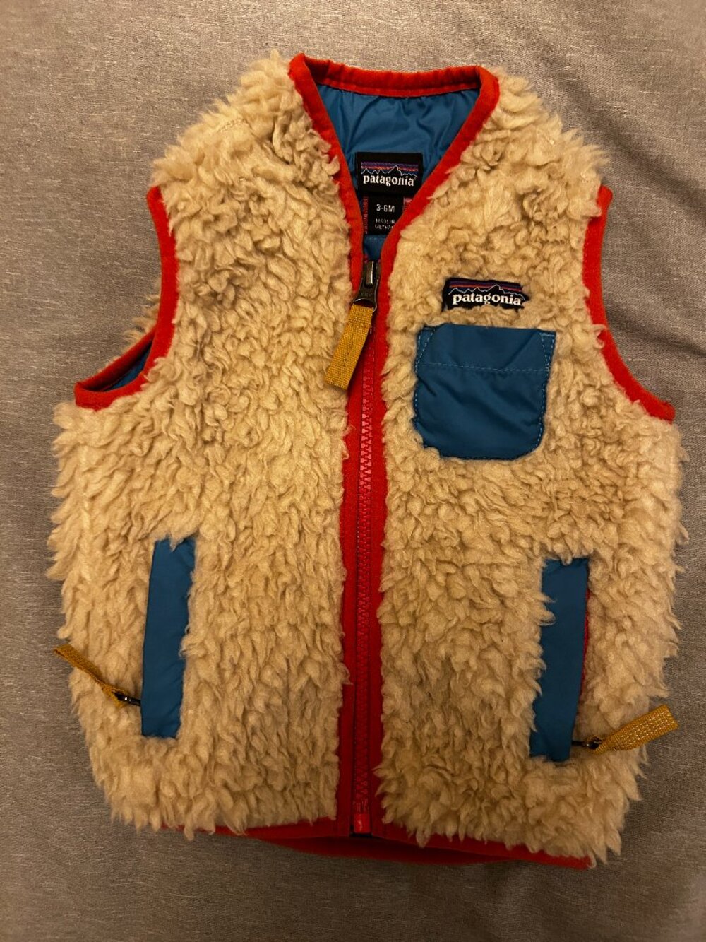 EUC Patagonia Retro X-Vest size 3-6 months